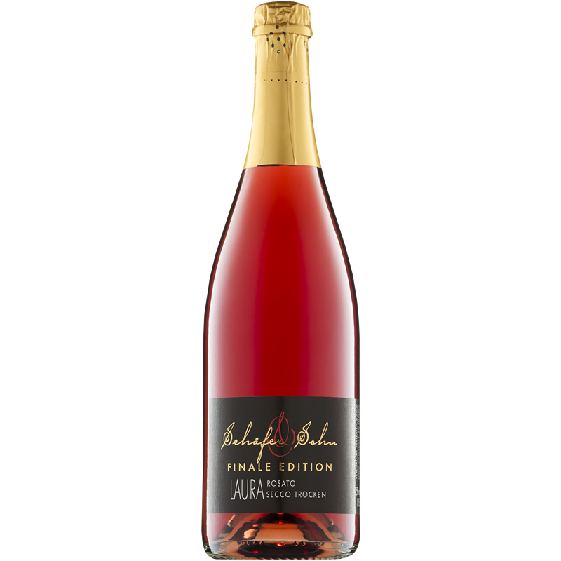 - RoSaTo - feinfruchtig Rosso Perlwein mit Kohlensäure, Regent Rose, 043 2021, Schäfer Weingut zugesetzter Secco, Laura